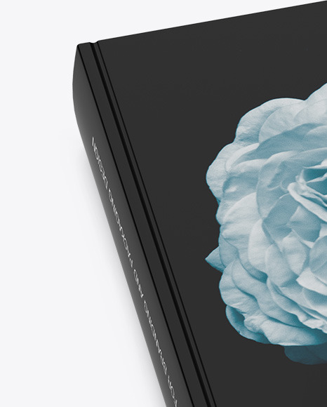 Book w  Matte Cover Mockup   Half Side View PSD #2