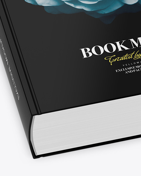 Book w  Matte Cover Mockup   Half Side View PSD #6