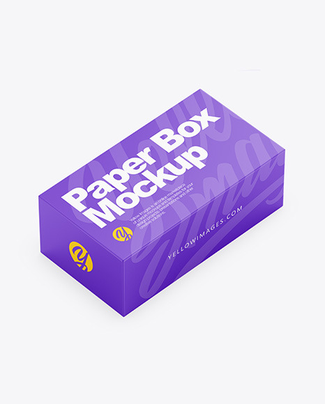 Download Paper Box Mockup In Box Mockups On Yellow Images Object Mockups Yellowimages Mockups