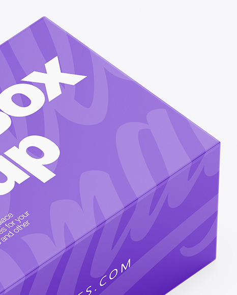 Paper Box Mockup PSD #4