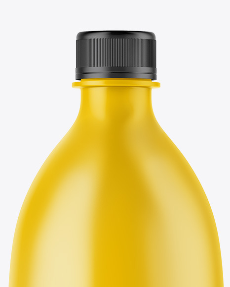 Matte Plastic Bottle Mockup PSD #2