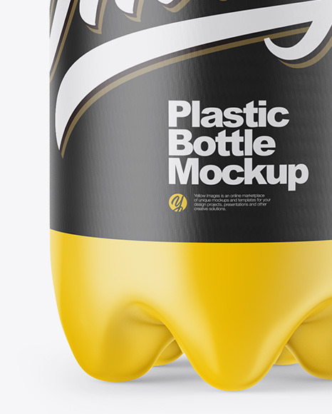 Matte Plastic Bottle Mockup PSD #1
