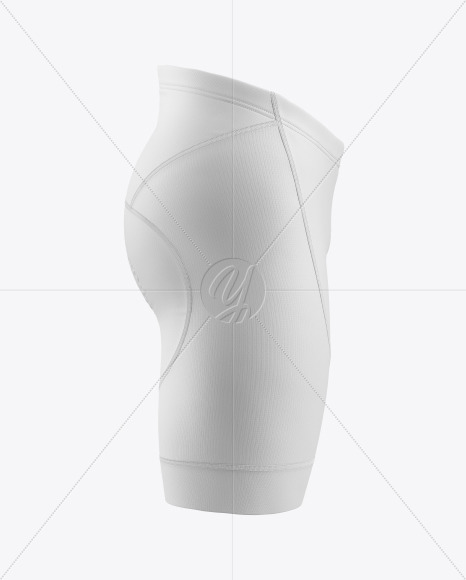 Download Cycling Shorts Mockup Back Hald Side View In Apparel Mockups On Yellow Images Object Mockups