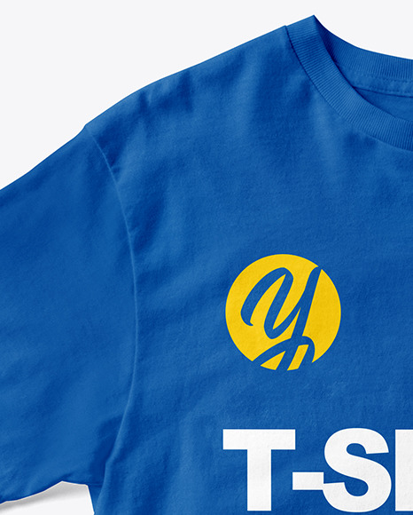 Download T Shirt Mockup In Apparel Mockups On Yellow Images Object Mockups