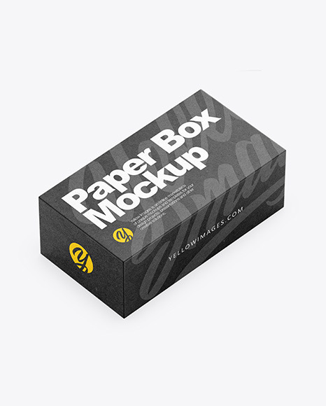 Kraft Box Mockup PSD #2