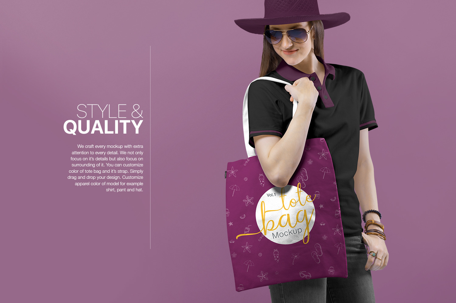 Download Tote Bag Mockup Vol 1 In Packaging Mockups On Yellow Images Creative Store PSD Mockup Templates