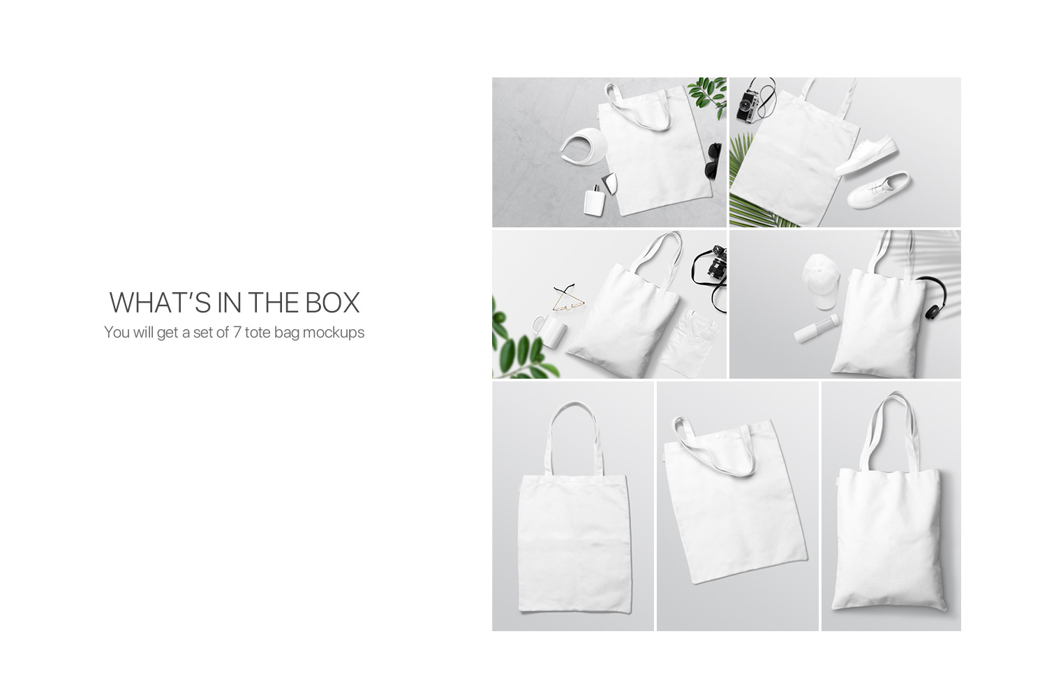 Tote Bag Mockups Vol 2 In Product Mockups On Yellow Images Creative Store