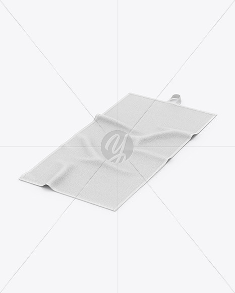 Beach Towel Mockup PSD #1