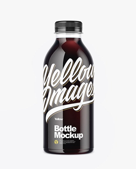 Download Cola Bottle Mockup In Bottle Mockups On Yellow Images Object Mockups