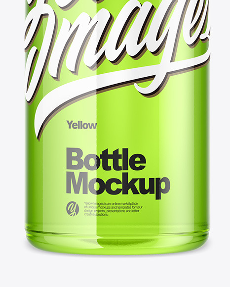 Plastic Bottle Mockup PSD #1