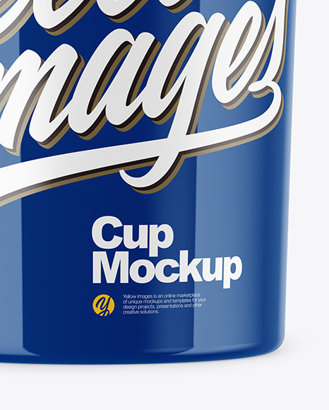 Glossy Cup Mockup PSD #1