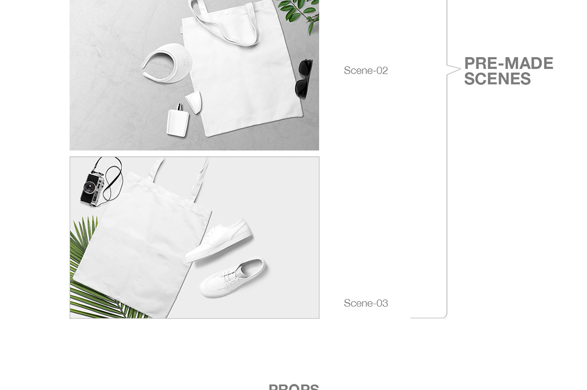 Download Tote Bag Mockup Bundle In Product Mockups On Yellow Images Creative Store