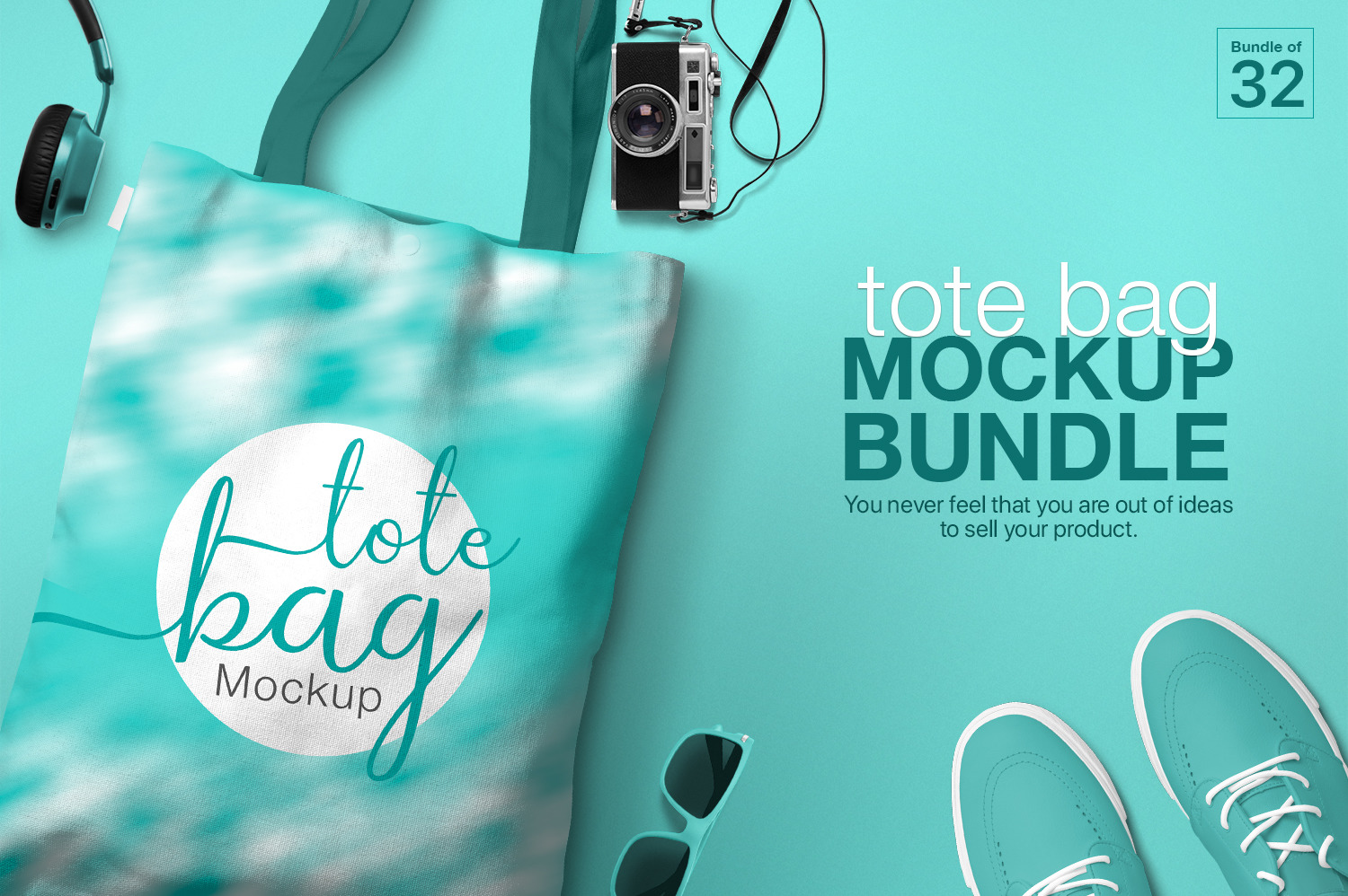 Download Tote Bag Mockup Bundle In Product Mockups On Yellow Images Creative Store PSD Mockup Templates