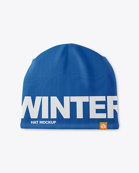 Download Winter Hat Mockup In Apparel Mockups On Yellow Images Object Mockups