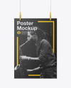 Textured A3 Poster Mockup