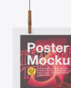 Textured A3 Poster Mockup