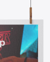 Textured A3 Poster Mockup