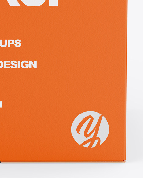 Paper Box Mockup PSD #1