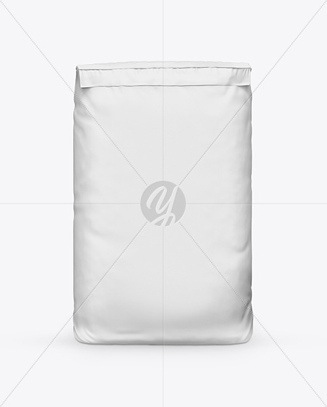 Matte Cement Bag Mockup In Bag Sack Mockups On Yellow Images Object Mockups