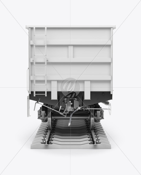 Download Railroad Gondola Car Mockup In Object Mockups On Yellow Images Object Mockups