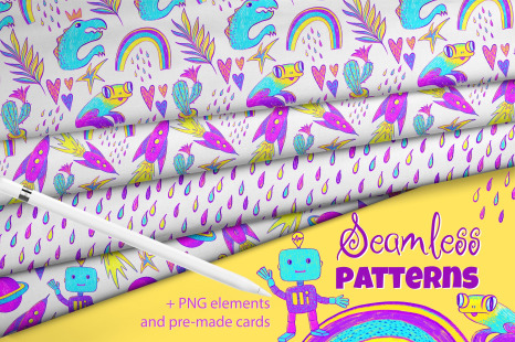 Hello, world! Kid&#039;s patterns