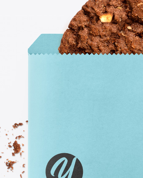 Paper Snack Pack Mockup PSD #6