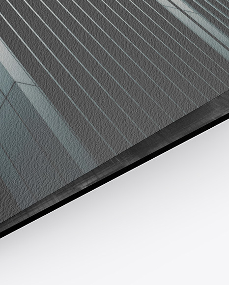 Two Textured Paper Booklets Mockup PSD #6