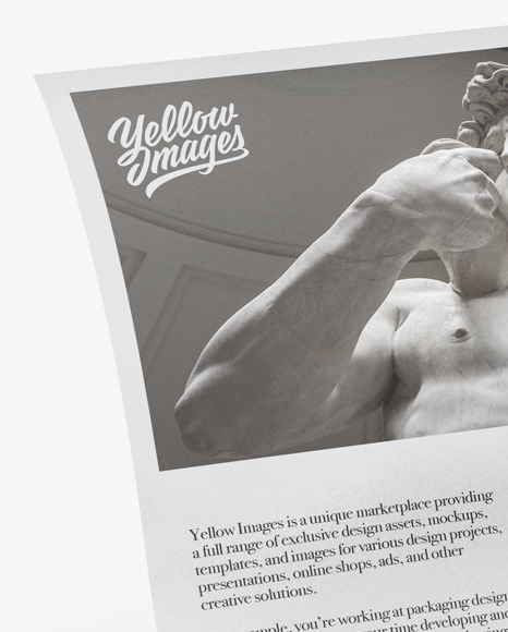 Textured Paper   Pen Mockup PSD #2