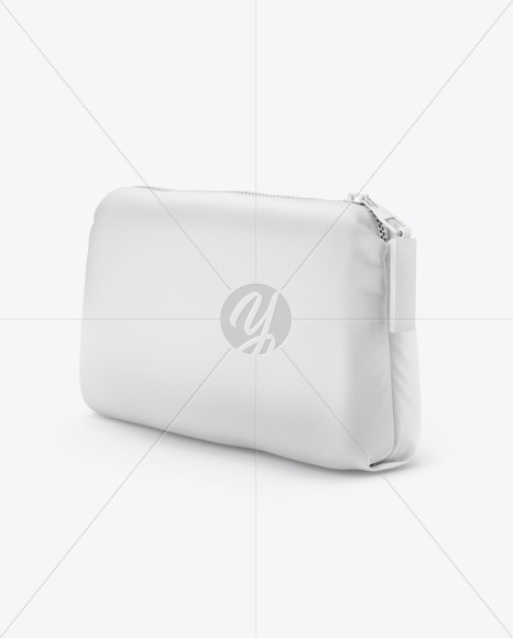 Cosmetic Bag Mockup In Bag Sack Mockups On Yellow Images Object Mockups