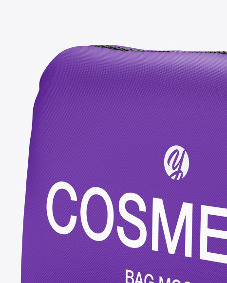 Download Cosmetic Bag Mockup In Bag Sack Mockups On Yellow Images Object Mockups