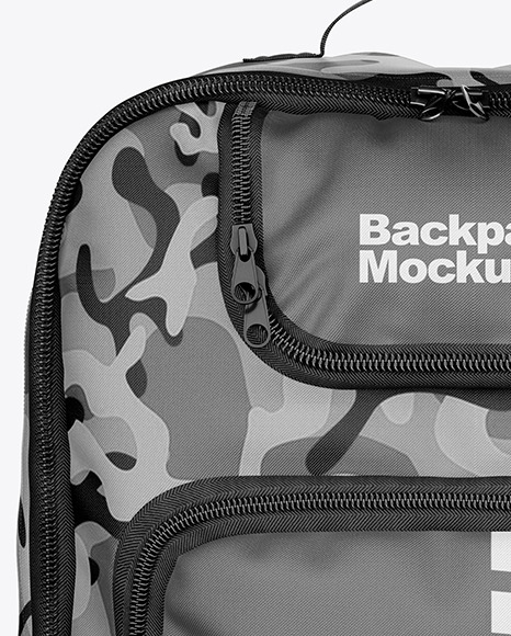 Backpack Mockup In Apparel Mockups On Yellow Images Object Mockups