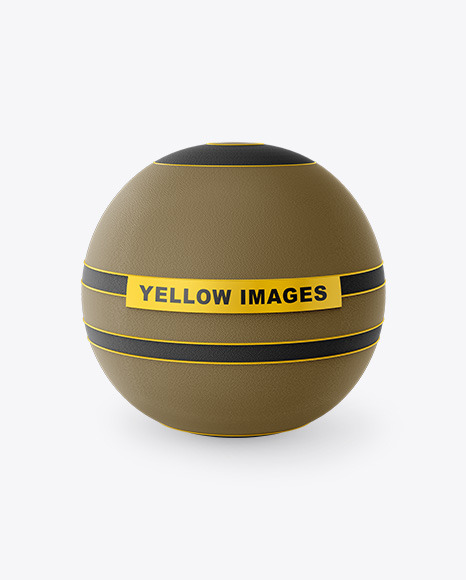 Slam Ball Mockup PSD #2