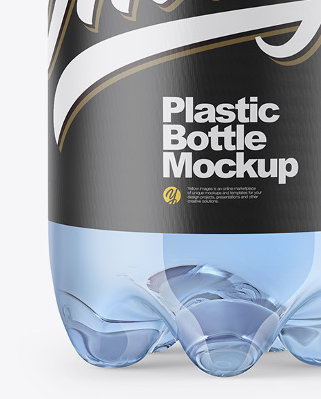 Download 250ml Pet Blue Water Bottle Psd Mockup Yellowimages