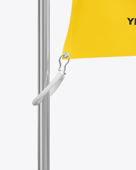 Flag Mockup PSD #2