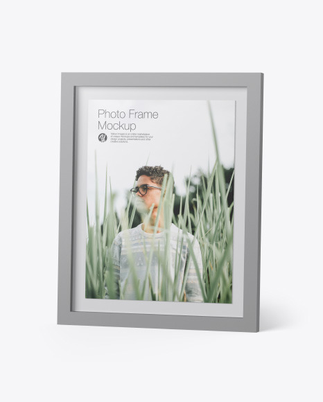Matte Photo Frame Mockup PSD #2