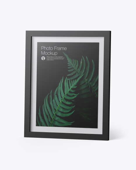 Matte Photo Frame Mockup PSD #1