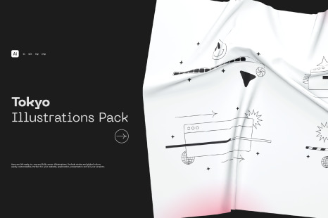 Tokyo Illustrations Pack