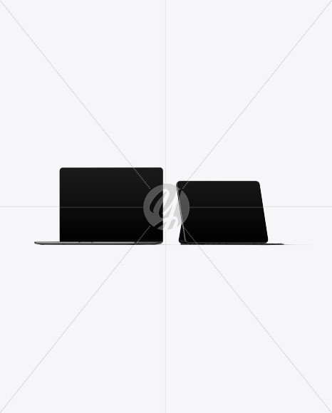 Macbook Pro 15 and iPad Pro Mockup