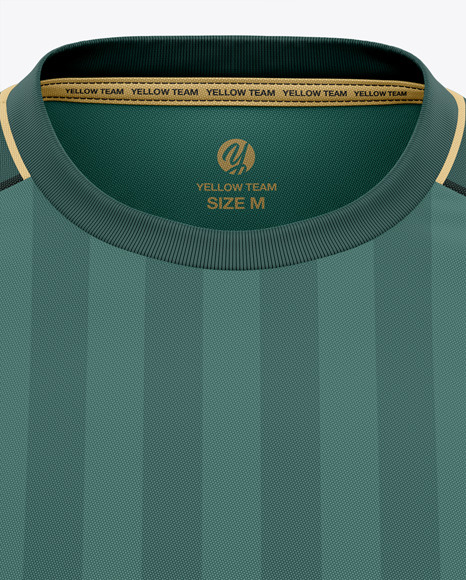 Download Men's Crew Neck Soccer Jersey Mockup - Front View ...