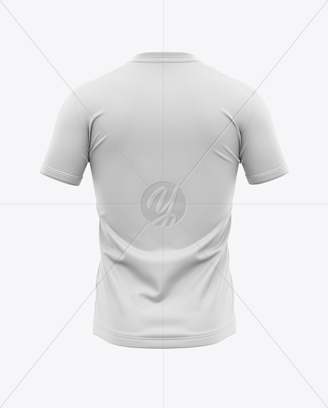 Download Men S Soccer Crew Neck Jersey Mockup Back View In Apparel Mockups On Yellow Images Object Mockups PSD Mockup Templates