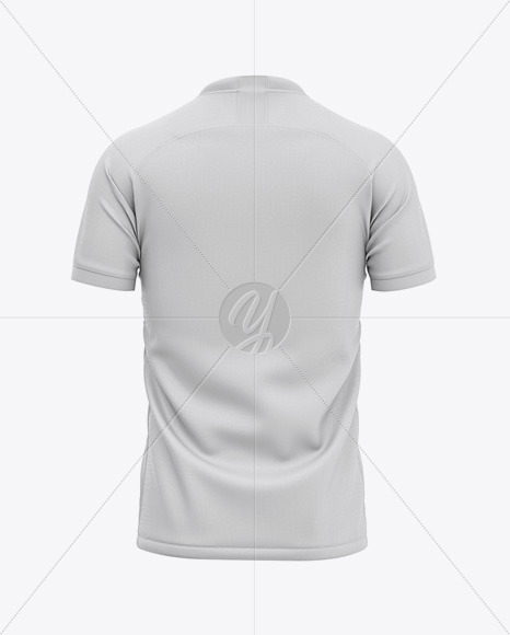 Download Men S Crew Neck Soccer Jersey Mockup Back View Of Soccer T Shirt In Apparel Mockups On Yellow Images Object Mockups