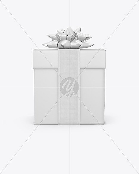 Download Matte Gift Box Mockup In Box Mockups On Yellow Images Object Mockups