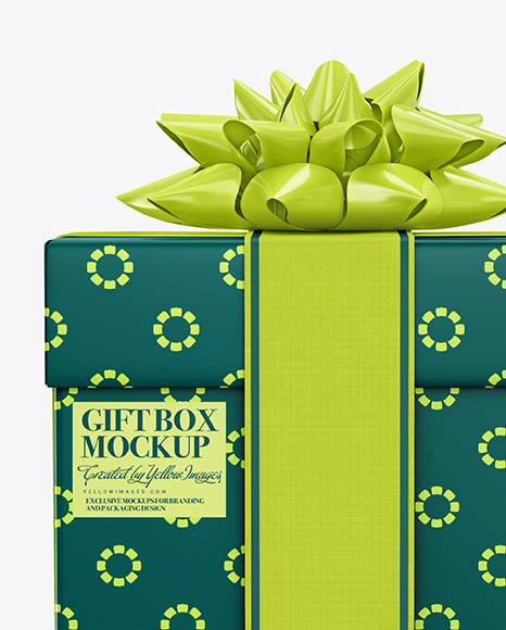 Download Gift Wrapping Mockup Yellowimages