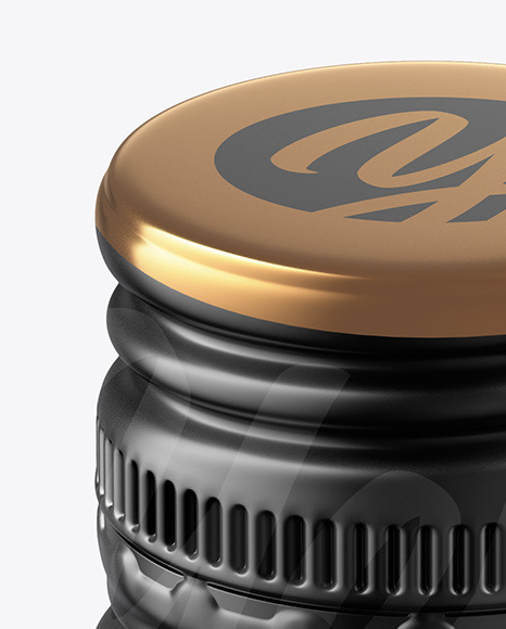 Matte Screw Cap Mockup PSD #1