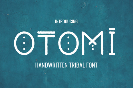 Otomi - Tribal Style Font