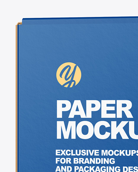 Paper Box Mockup PSD #2