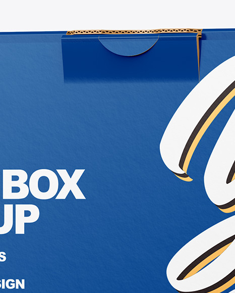 Paper Box Mockup PSD #6
