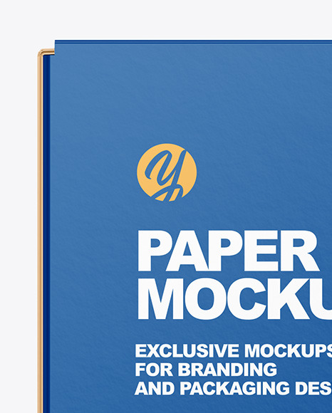 Paper Box Mockup PSD #2