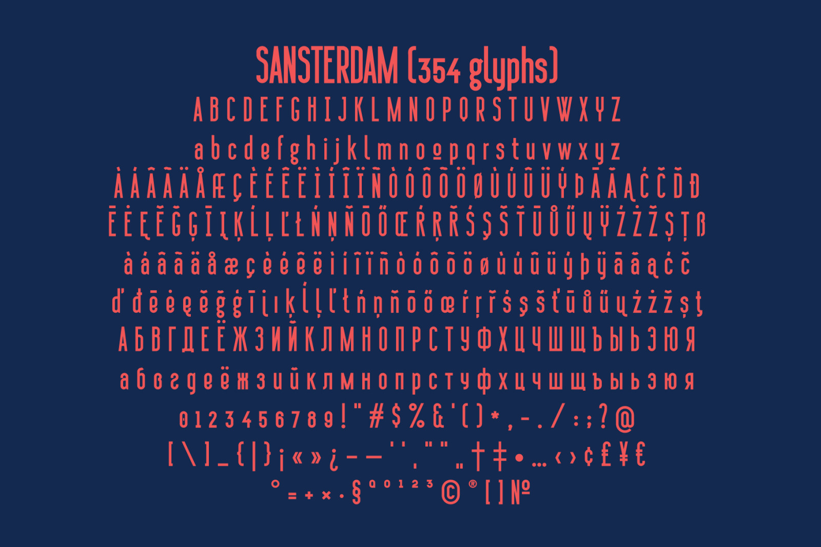 Sansterdam Bold Thin In Fonts On Yellow Images Creative Store
