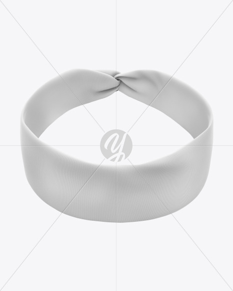 Headband Mockup in Apparel Mockups on Yellow Images Object ...